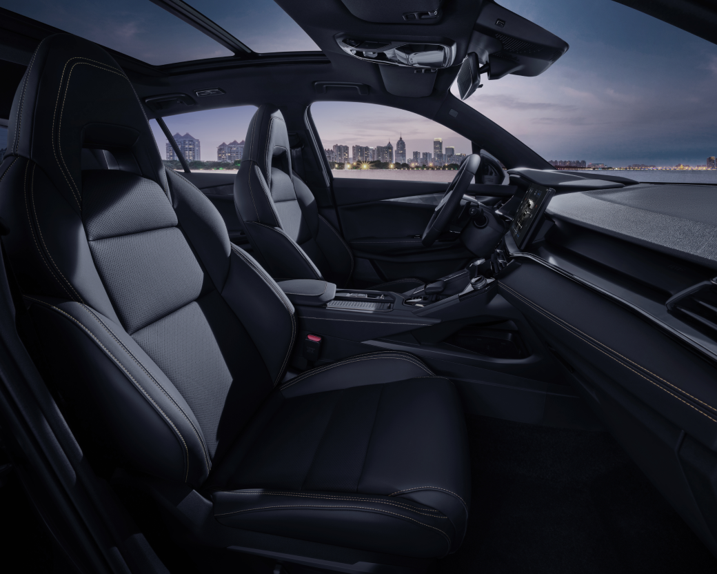 Asiento deportivo integrado